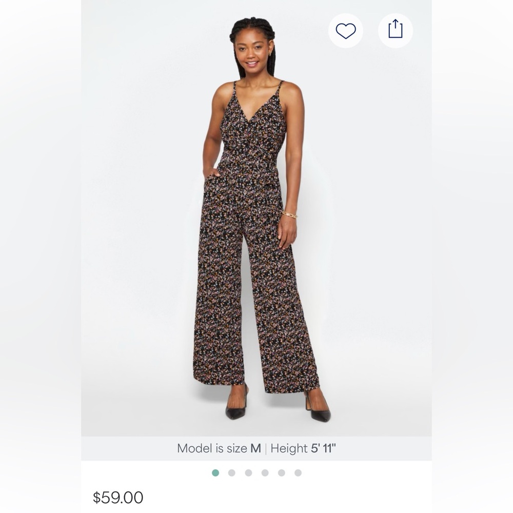 Stitch fix floral jumpsuit